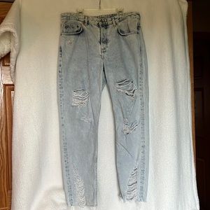 Denim Brand Boyfriend Destructive Jeans
